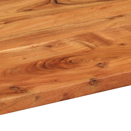 Bordsskiva 110x50x2,5 cm oval massivt akaciaträ