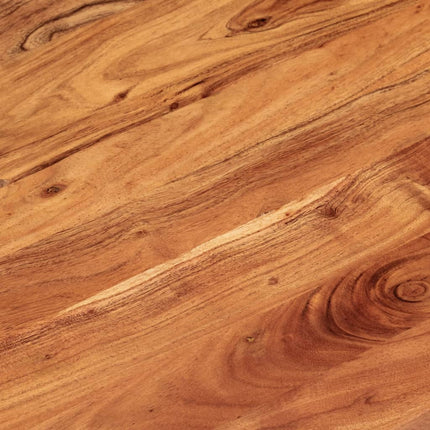 Bordsskiva 110x50x2,5 cm oval massivt akaciaträ