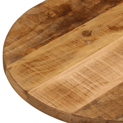 Bordsskiva 110x40x2,5 cm oval massivt grovt mangoträ