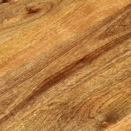 Bordsskiva 80x40x2,5 cm oval massivt mangoträ