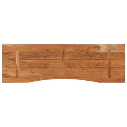 Bordsskiva 140x50x2,5 cm rektangulär massiv akacia
