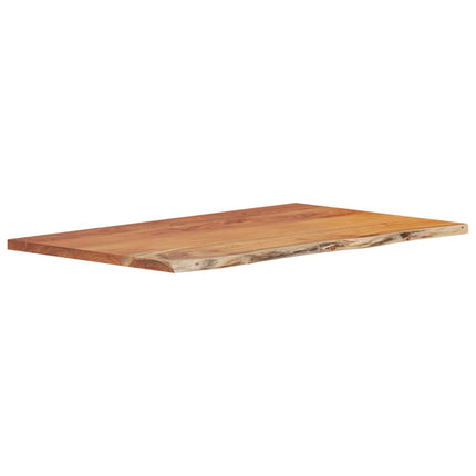 Bänkskiva för badrum 110x60x2,5 cm rektangulär massiv akacia