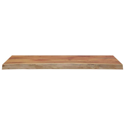 Bänkskiva för badrum 140x60x2,5 cm rektangulär massiv akacia