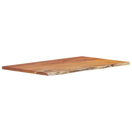 Bänkskiva för badrum 90x60x3,8 cm rektangulär massiv akacia