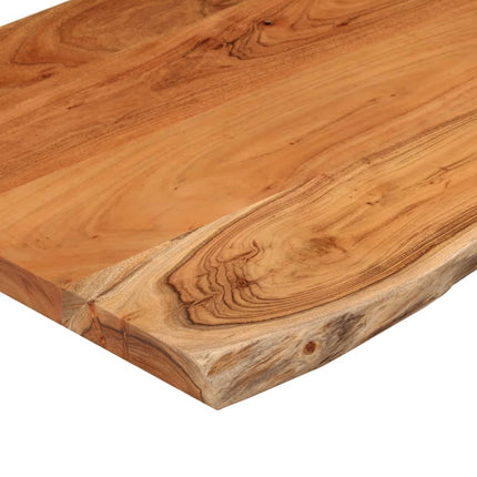 Bänkskiva för badrum 110x60x3,8 cm rektangulär massiv akacia