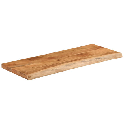 Bänkskiva för badrum 140x60x3,8 cm rektangulär massiv akacia