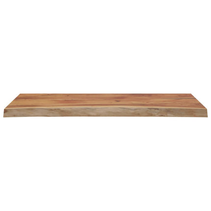 Bänkskiva för badrum 140x60x3,8 cm rektangulär massiv akacia
