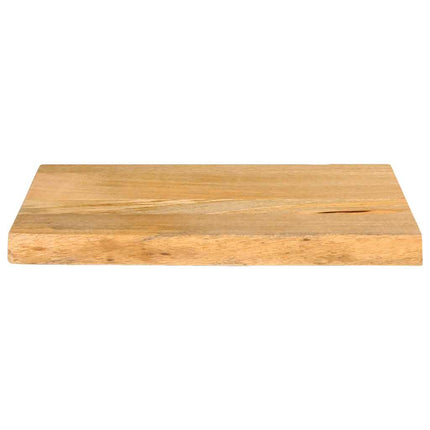 Bordsskiva 40x20x3,8 cm levande kant massivt mangoträ