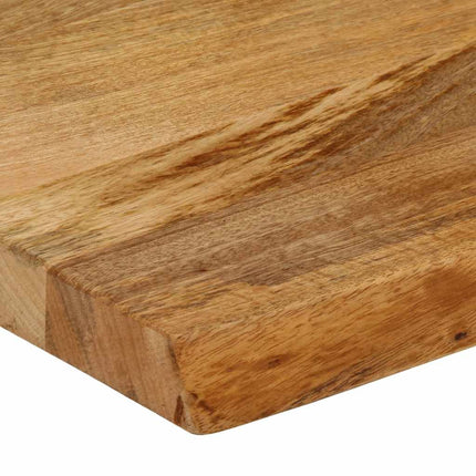 Bordsskiva 40x20x3,8 cm levande kant massivt mangoträ