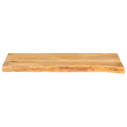 Bordsskiva 70x20x3,8 cm levande kant massivt mangoträ