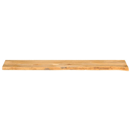 Bordsskiva 140x40x3,8 cm levande kant massivt mangoträ