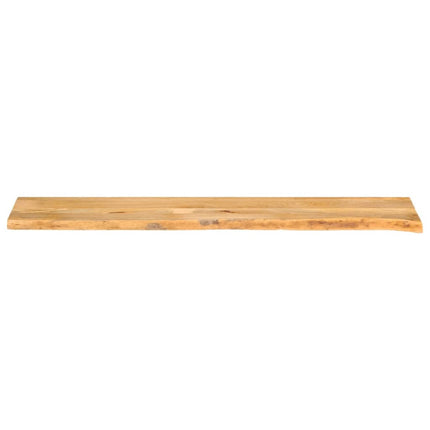 Bordsskiva 160x40x3,8 cm levande kant massivt mangoträ