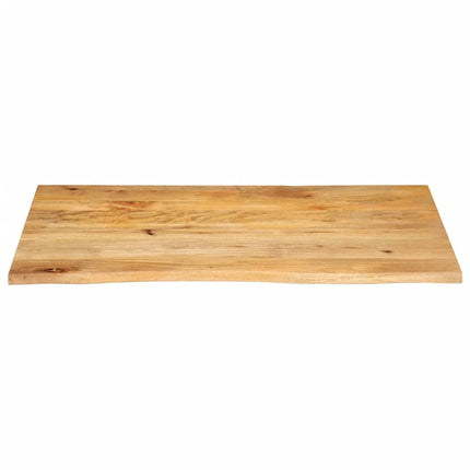 Bordsskiva 110x60x3,8 cm levande kant massivt mangoträ
