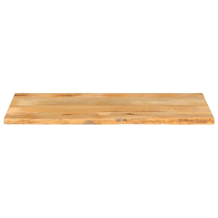 Bordsskiva 140x60x3,8 cm levande kant massivt mangoträ