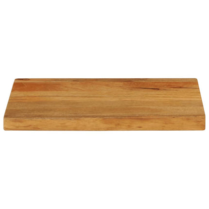 Bordsskiva 50x20x2,5 cm levande kant massivt mangoträ