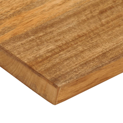 Bordsskiva 50x20x2,5 cm levande kant massivt mangoträ