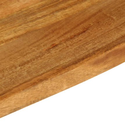 Bordsskiva 90x20x2,5 cm levande kant massivt mangoträ