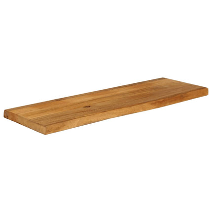 Bordsskiva 100x20x2,5 cm levande kant massivt mangoträ