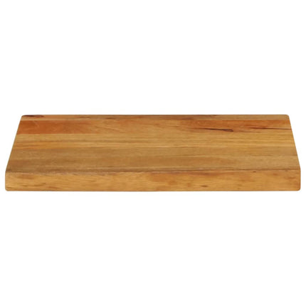 Bordsskiva 60x30x2,5 cm levande kant massivt mangoträ