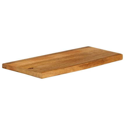 Bordsskiva 70x30x2,5 cm levande kant massivt mangoträ