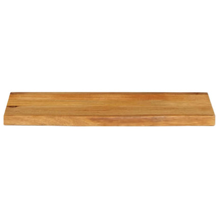 Bordsskiva 70x30x2,5 cm levande kant massivt mangoträ