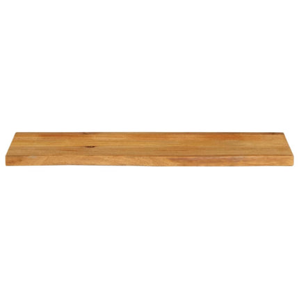 Bordsskiva 100x30x2,5 cm levande kant massivt mangoträ