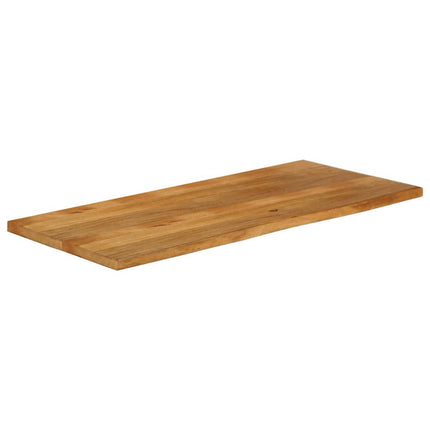 Bordsskiva 140x60x2,5 cm levande kant massivt mangoträ