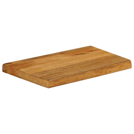 Bordsskiva 60x20x3,8 cm levande kant massivt mangoträ