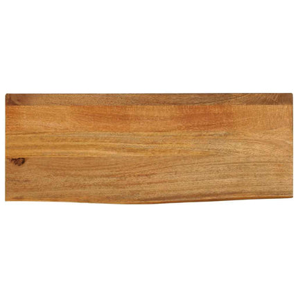 Bordsskiva 70x20x3,8 cm levande kant massivt mangoträ