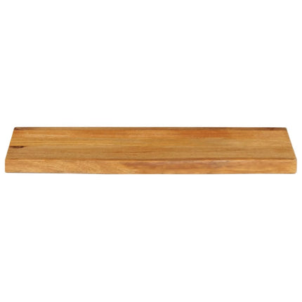 Bordsskiva 70x20x3,8 cm levande kant massivt mangoträ