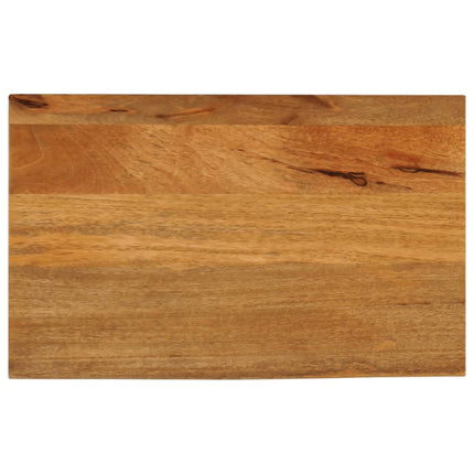 Bordsskiva 50x30x3,8 cm levande kant massivt mangoträ