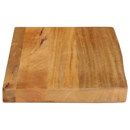 Bordsskiva 50x30x3,8 cm levande kant massivt mangoträ
