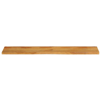 Bordsskiva 160x30x3,8 cm levande kant massivt mangoträ