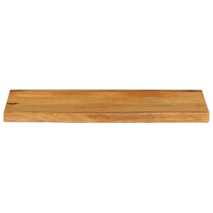 Bordsskiva 80x40x3,8 cm levande kant massivt mangoträ