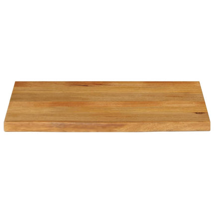 Bordsskiva 70x60x3,8 cm levande kant massivt mangoträ