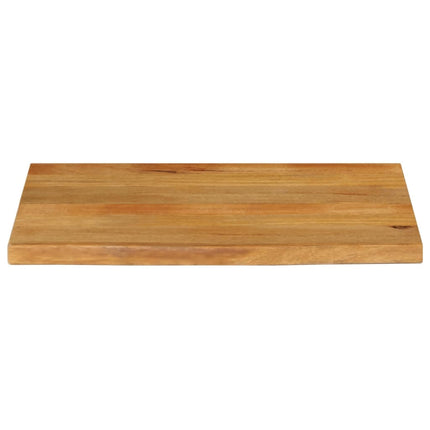 Bordsskiva 90x60x3,8 cm levande kant massivt mangoträ