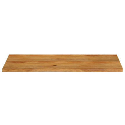Bordsskiva 140x60x3,8 cm levande kant massivt mangoträ