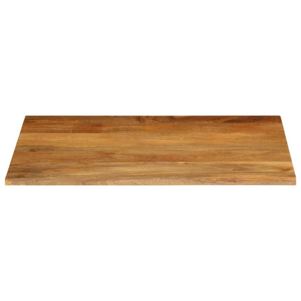 Bordsskiva 110x80x3,8 cm levande kant massivt mangoträ