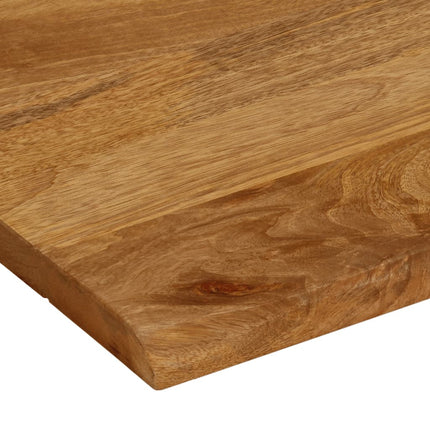 Bordsskiva 110x80x3,8 cm levande kant massivt mangoträ