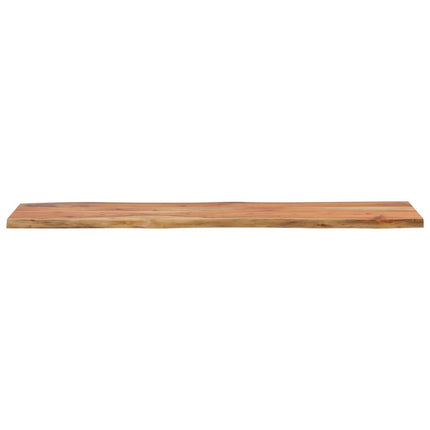 Bordsskiva 160x40x2,5 cm rektangulär massiv akacia rustik kant
