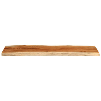 Bordsskiva 120x40x3,8 cm rektangulär massiv akacia rustik kant