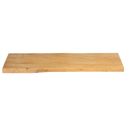 Bordsskiva 90x40x2,5 cm levande kant massivt mangoträ
