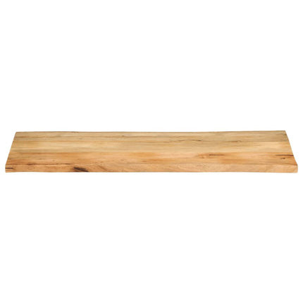 Bordsskiva 140x60x2,5 cm levande kant massivt mangoträ