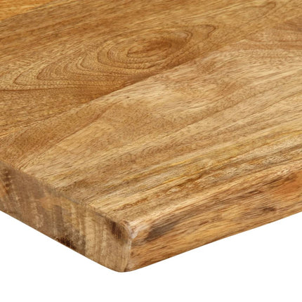 Bordsskiva 80x40x3,8 cm levande kant massivt mangoträ