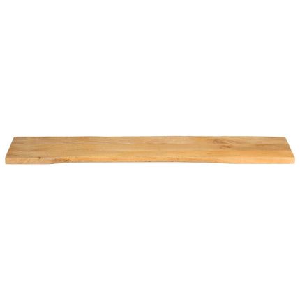 Bordsskiva 160x40x3,8 cm levande kant massivt mangoträ