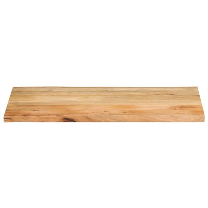 Bordsskiva 110x60x3,8 cm levande kant massivt mangoträ