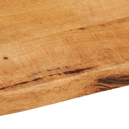 Bordsskiva 110x60x3,8 cm levande kant massivt mangoträ
