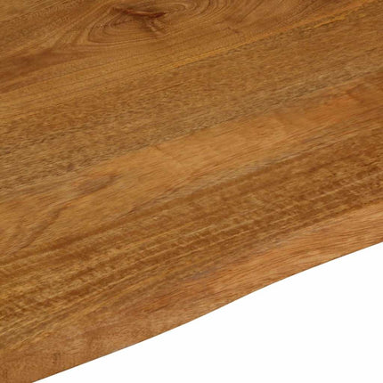 Bordsskiva 110x80x2,5 cm levande kant massivt mangoträ