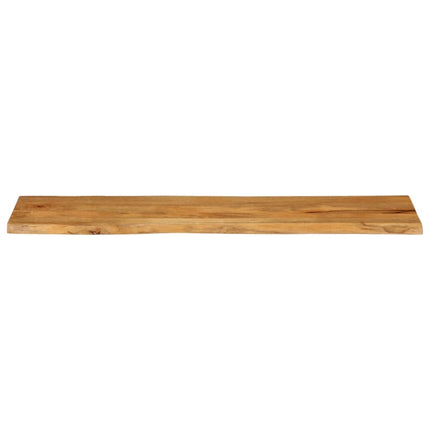 Bordsskiva 160x40x3,8 cm levande kant massivt mangoträ