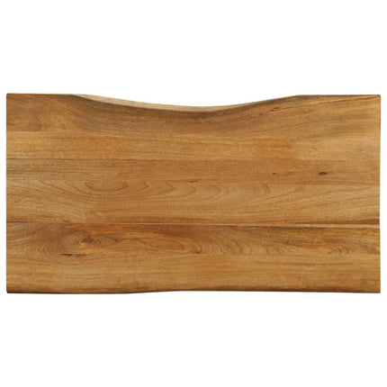 Bordsskiva 110x60x3,8 cm levande kant massivt mangoträ